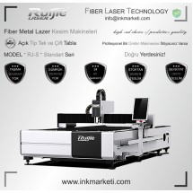 RUİJİE RJ-S Model Açık Tip Fiber Metal Lazer Kesim Makineleri